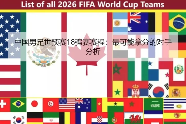 中国男足世预赛18强赛赛程：最可能拿分的对手分析